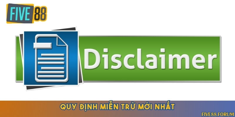 Nội dung trong chính sách miễn trừ được cập nhất mới nhất