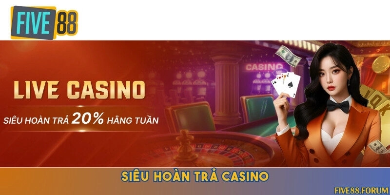 Tham gia đặt cược casino nhận hoàn trả bất ngờ